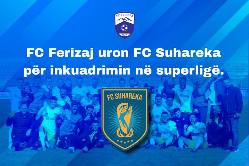 Urime FC Suhareka titulli kampion dhe inkuadrimi në Superligë
